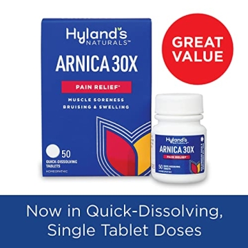 Natural Relief with Hyland's Arnica Montana 30x Tablets