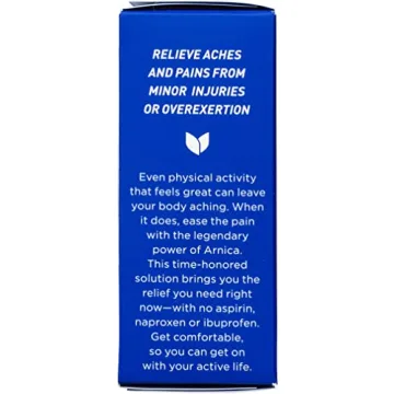 Natural Relief with Hyland's Arnica Montana 30x Tablets