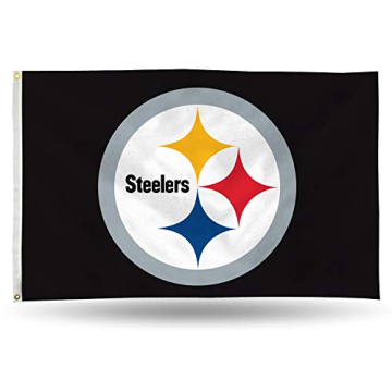 Official NFL Pittsburgh Steelers Banner Flag - 3x5 Feet