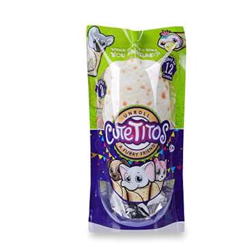 Basic Fun Cutetitos - Surprise Stuffed Animals - Collectible Plush - Series 2 - Great Gift for Girls & Boys, 7.5 inches