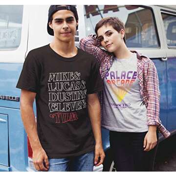 Iconic Upside Down Graphic Tee for Fans