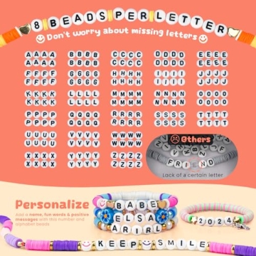 Paodey Bracelet Making Kit for Creative Kids Ages 6-13