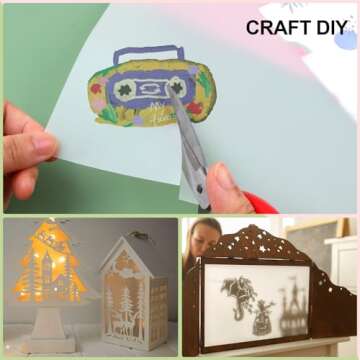 Phinus 72 Sheets Vellum Paper for Creative Invitations