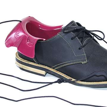 Ergonomic Funnel Shoe Horn - 2-Pack for Easy Wearing