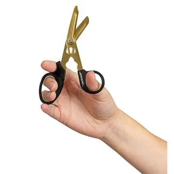 Durable 4-in-1 Medical Scissors for Nurses and EMTs