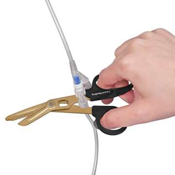 Durable 4-in-1 Medical Scissors for Nurses and EMTs