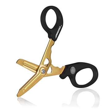 Durable 4-in-1 Medical Scissors for Nurses and EMTs