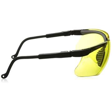 Howard Leight Shooting Sports by Genesis Sharp-Shooter Anti-Glare Shooting Glasses, Amber Lens (R-03571)