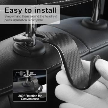 Car Purse Hook Set for Organizing Your Space