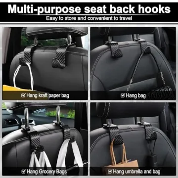 Car Purse Hook Set for Organizing Your Space