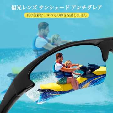 Duduma Polarized Sports Sunglasses for Men Women Fishing Cycling Running Golf Driving Glasses Tr62 Superlight Frame