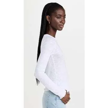 Free People Women's Long Sleeve Tee - Soft & Chic Style