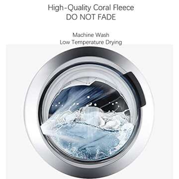 TENSTARS 12 Pack Premium Washcloths Set - Quick Drying- Soft Microfiber Coral Velvet Highly Absorbent Wash Clothes - Multipurpose Use as Bath, Spa, Facial, Fingertip Towel (White)