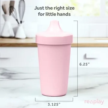 Eco-Friendly Spill Proof Sippy Cups for Toddlers by Re-Play