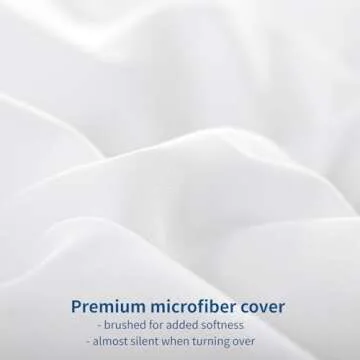 RUIKASI Queen Comforter Duvet Insert - Lightweight All Season Bedding Comforter with Corner Tabs, Soft Down Alternative Warm Duvet Hotel, 88x88, Machine Washable