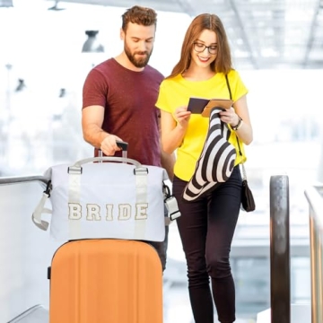 Stylish Bride Tote Bag for Weddings and Bachelorette Parties