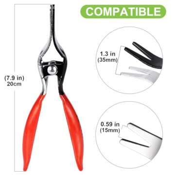 Toolwiz Hose Removal Pliers - Efficient Hose Removal Tool for Vehicles and More