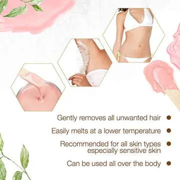 GiGi Creme Hair Removal Soft Wax for Sensitive Skin 14 oz