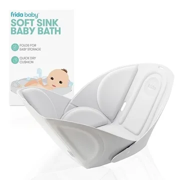 Frida Baby Soft Sink Bath Seat | Compact Baby Bath