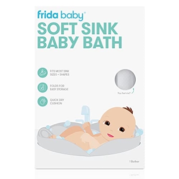 Frida Baby Compact Soft Sink Bath Seat for Infants