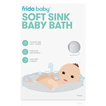 Frida Baby Compact Soft Sink Bath Seat for Infants