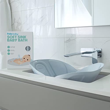 Frida Baby Compact Soft Sink Bath Seat for Infants