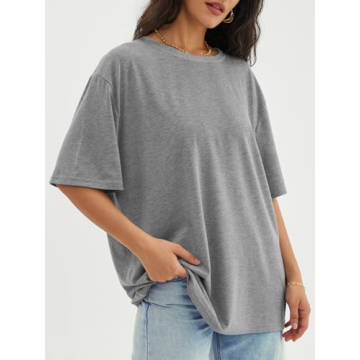 ATHMILE Women's Oversized T Shirts for Casual Summer Style