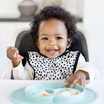 BapronBaby Organic Dot Bapron - Safe Waterproof Toddler Bib