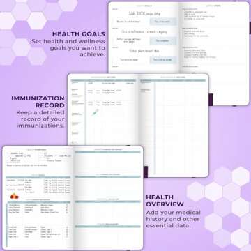 Clever Fox Large Medical Planner for Comprehensive Health Tracking