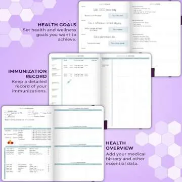 Clever Fox Large Medical Planner for Comprehensive Health Tracking