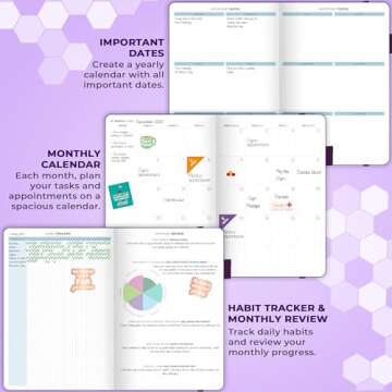 Clever Fox Large Medical Planner for Comprehensive Health Tracking