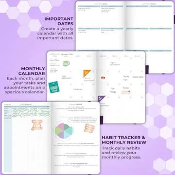 Clever Fox Large Medical Planner for Comprehensive Health Tracking