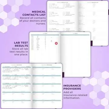 Clever Fox Large Medical Planner for Comprehensive Health Tracking