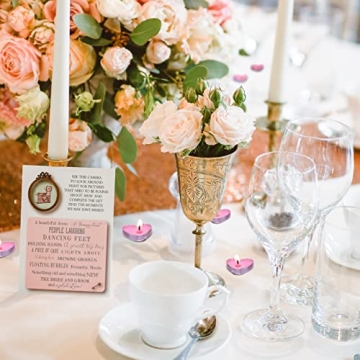 Heart Shaped Unscented Tea Lights Candles for Events