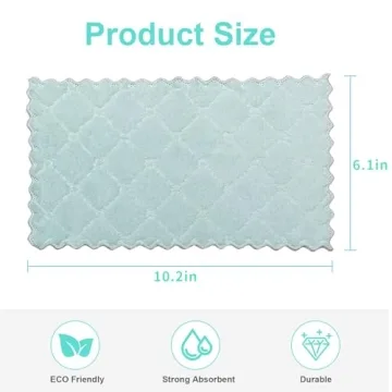 Super Absorbent Microfiber Kitchen Dish Cloths 20 Pack