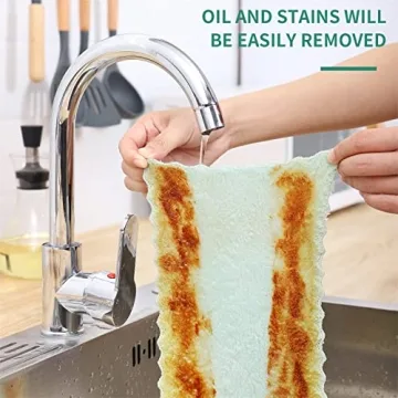 Super Absorbent Microfiber Kitchen Dish Cloths 20 Pack