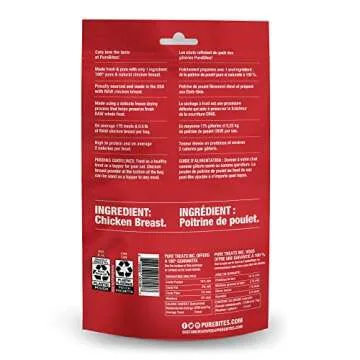 PureBites Chicken Freeze Dried Cat Treats, 1 Ingredient, Made in USA, 2.3oz