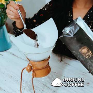 Copper Moon Ground Coffee, Medium Roast, Cold Brew Special Blend, 32 Oz