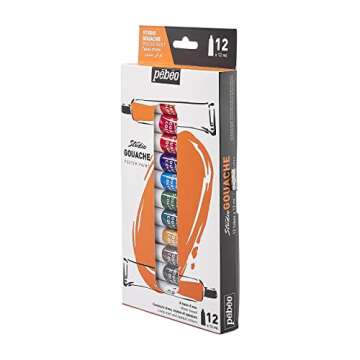 PEBEO Gouache, Assorted, 12x12ml