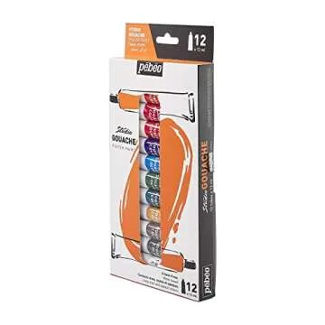 PEBEO Gouache, Assorted, 12x12ml
