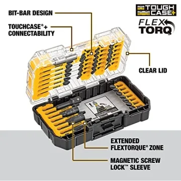 Versatile DEWALT 40-Piece Screwdriver Bit Set