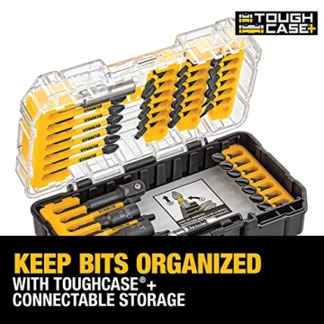 Versatile DEWALT 40-Piece Screwdriver Bit Set