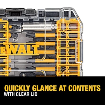 Versatile DEWALT 40-Piece Screwdriver Bit Set