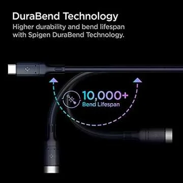 Spigen [USB-IF Certified USB 4 Cable 2.6ft for Thunderbolt 4 3 Cable,100W Charging 40Gbps Data Transfer 8K Video Type C for MacBook iPad M2 M1 Pro Air Galaxy S23 S22 Ultra Plus Mac Mini External SSD