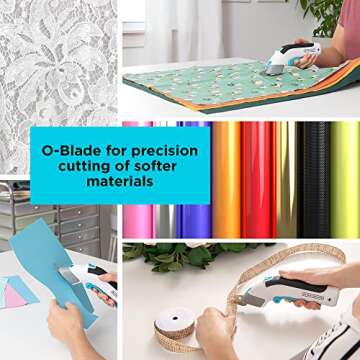 BLACK+DECKER 4V MAX Electric Fabric Scissors, Cordless, USB Rechargeable (BCSC115FF), White