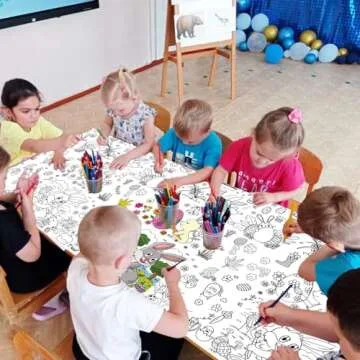 Tbsone Spring Easter Kids Coloring Poster for Creative Fun