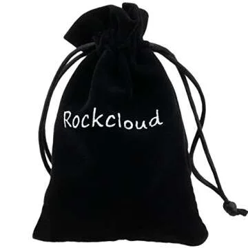Rockcloud Large AB Crystal Geode for Healing and Decor