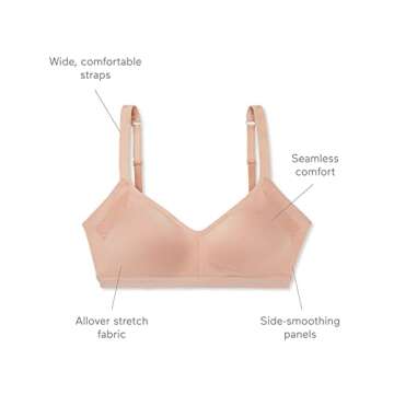 Warner's Underarm Smoothing Wireless Bra - XS