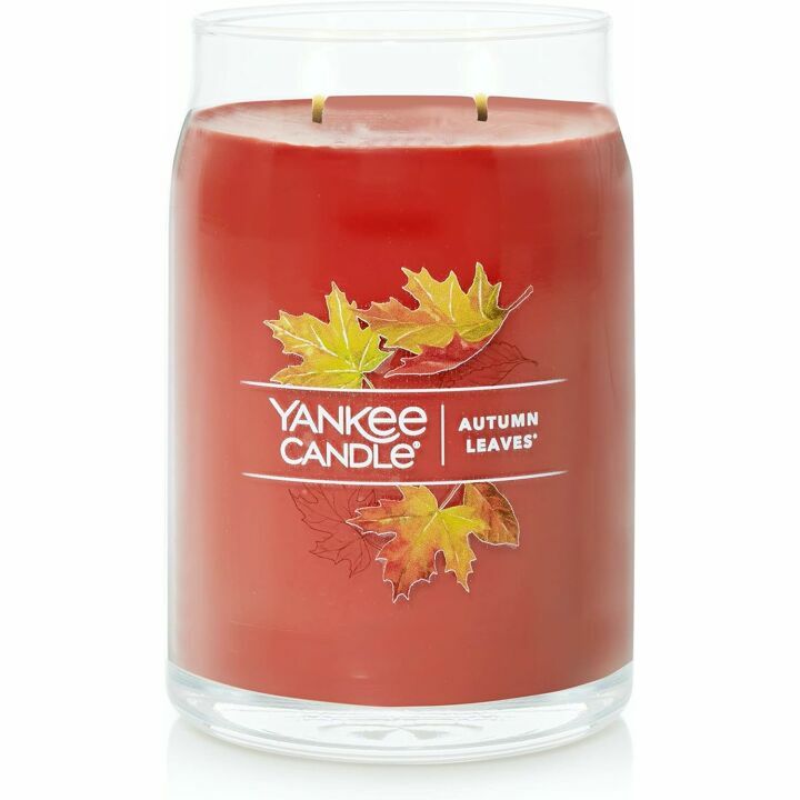 Yankee Candle Autumn Leaves Scented 20oz Jar