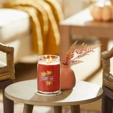 Yankee Candle Autumn Leaves Scented 20oz Jar